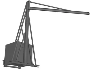 Rotating Beam for Hoist 3D Model