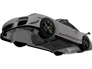 Porsche 911 GT3 RS 4.0 (2011) 3D Model