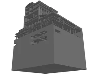 James Farley Post Office 3D Model