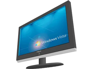 LCD TV Samsung 3D Model