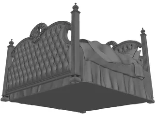 Bed 3D Model