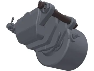 Knott Brake FSG110 3D Model