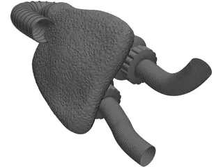 Artificial Heart 3D Model