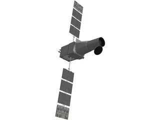 COROT Satellite 3D Model