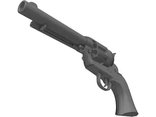 Colt Peacemaker 3D Model