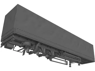 Kogel Trailer 3D Model