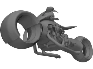 Connecting Rod Bike Concept 3D Model