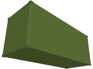 Container 20ft 3D Model