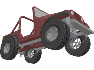 Jeep Renegade 3D Model