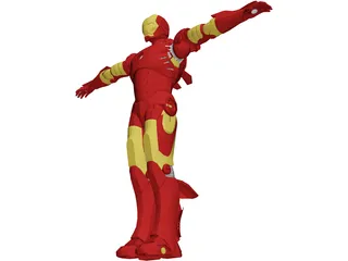 Iron Man [Rigged] 3D Model