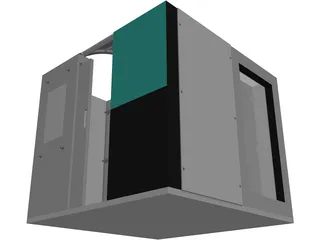 Stand SPA Folding Portable 3D Model