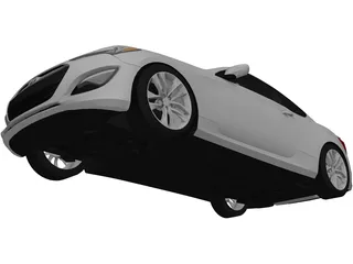 Hyundai Genesis Coupe (2012) 3D Model