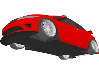 Honda Civic [Tuned] 3D Model