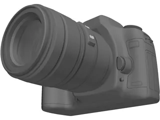 Canon EOS Photo Camera 3D Model