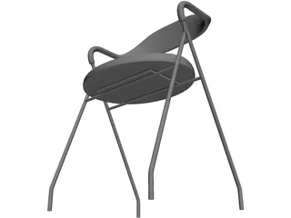 Single Chair 3D Model