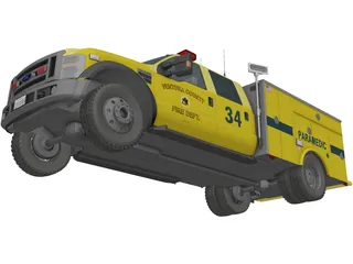 Ford F-450 Rescue 3D Model