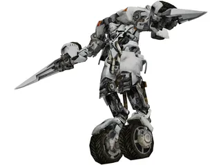 Transformers Sideswipe 3D Model