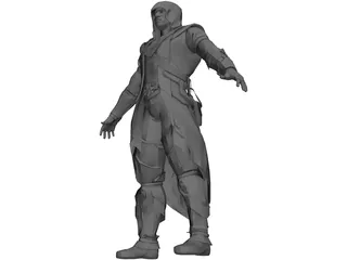 Connor Kenway 3D Model