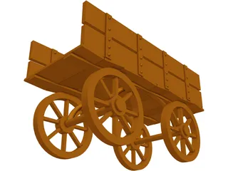 Animal Carrage 3D Model