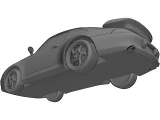 Porsche 911 Turbo (1995) 3D Model
