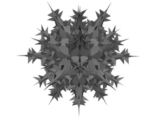 Snowflake 3D Model