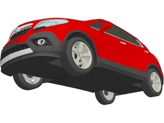 Opel Mokka (2013) 3D Model
