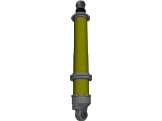 Ohlins Shock 3D Model
