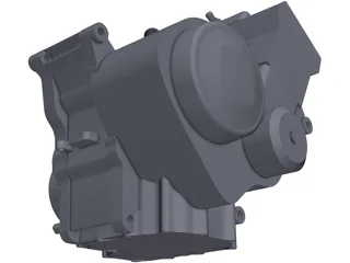 Honda CBR600RR Engine (2007) 3D Model