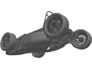UTSA FSAE Car (2009) 3D Model
