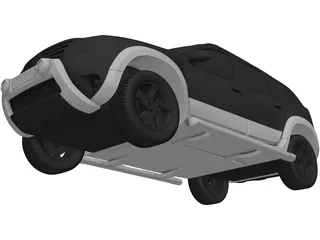 Renault (Dacia) Duster D-Cross 3D Model