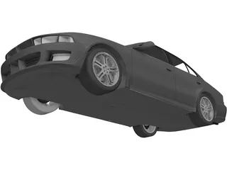 Mitsubishi Galant (2009) 3D Model