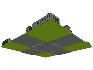 City Junction Part 3D Model