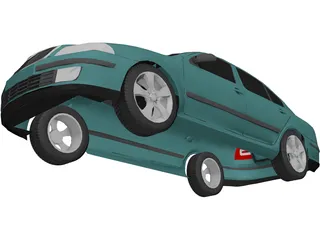 Skoda Octavia (2004) 3D Model