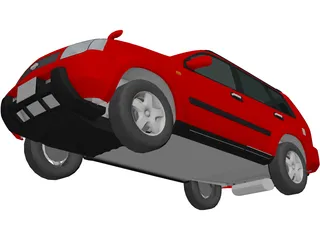 Nissan X-Trail 3D Model