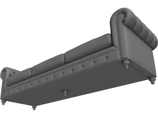 Chester Sofa 3D Model