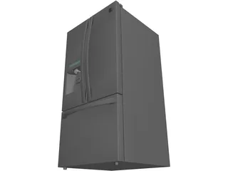 Kenmore ELITE 33 Fridge 3D Model