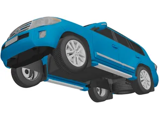 Toyota Land Cruiser (2013) 3D Model
