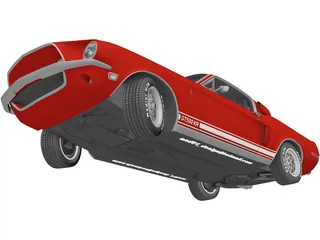 Ford Mustang Shelby GT-500KR (1968) 3D Model