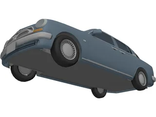 Toyota Origin 3D Model