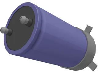 High Voltage Capacitor 3D Model