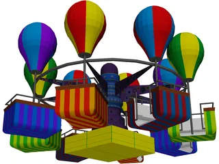 Samba Baloon 3D Model