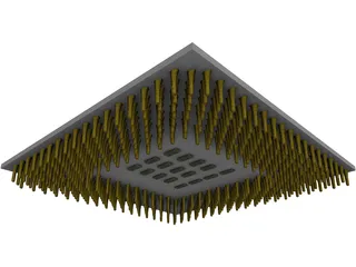 AMD Athlon XP 2100+ Processor 3D Model