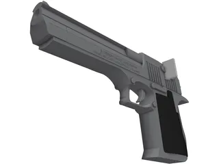 Desert Eagle 3D Model