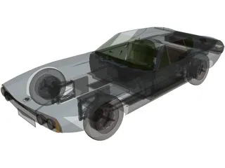 Jaguar Piranha 3D Model