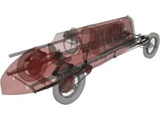 Fiat Mefistofele (1923) 3D Model