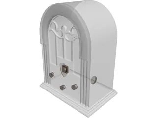 Magnadyn Radio 3D Model