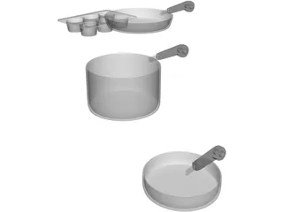 Cook Ware 3D Model