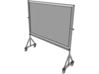 Chalkboard 3D Model