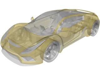 Saleen S5S Raptor 3D Model