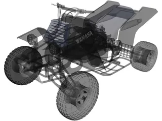Yamaha Banshee 3D Model